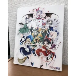 Touhou Project Hakurei Shrine Summer Festival Canvas Art Board