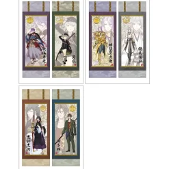 Touken Ranbu -ONLINE-: Trading Paper Posters - Second Division (Box of 8 Packs)