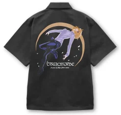 Tsukihime -A Piece of Blue Glass Moon- Arcueid Brunestud Embroidery Work Shirt Gray