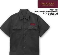 Tsukihime -A Piece of Blue Glass Moon- Arcueid Brunestud Embroidery Work Shirt Gray