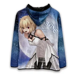 Tsukihime -A Piece of Blue Glass Moon- Arcueid Brunestud Full Graphic Dry Hoodie
