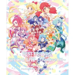 TV Anime Data Carddass Aikatsu Friends! Best Friends! Special Live Thanks⇄OK Live Blu-ray (2-Disc Set)