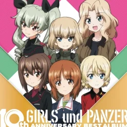 TV Anime Girls und Panzer 10th Anniversary Best CD Album (2-Disc Set)