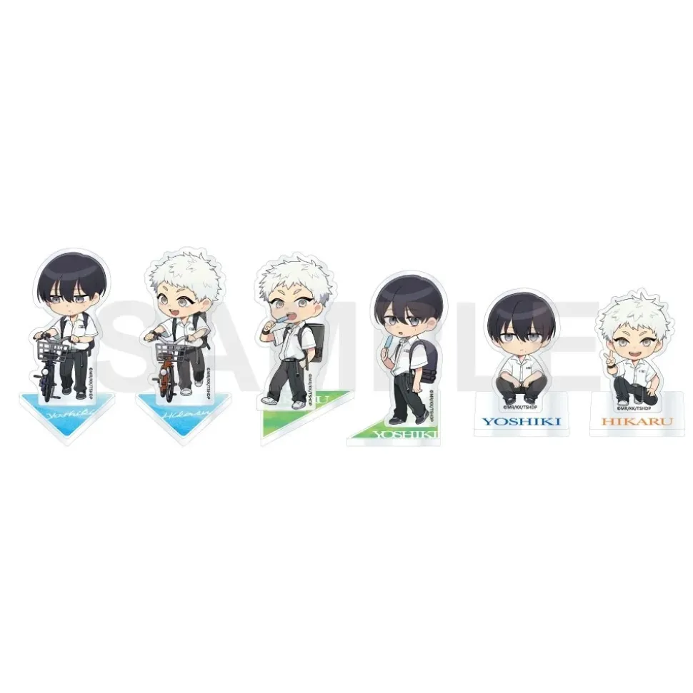 TV Anime The Summer Hikaru Died Tradable Mini-Character Acrylic Stand School Commute Series Complete Box Set