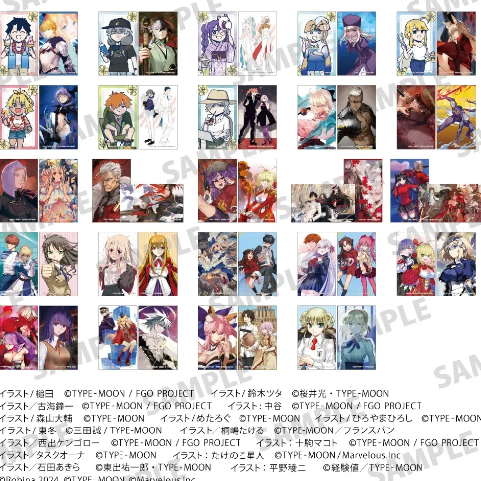 TYPE-MOON Ace Mini-card Collection Complete Box Set