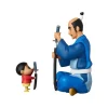 Ultra Detail Figure Crayon Shin-chan Series 5 Bushi no Kinchou (Matabei & Shin-chan)
