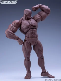 UMS003 Male Body Big Guy: Tan Skin 1/12 Scale Action Figure