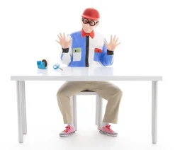 Wakuwaku-san 1/20 Scale Plastic Model Kit