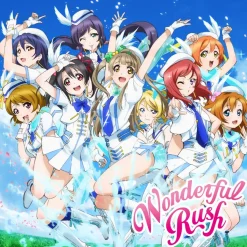 Wonderful Rush | Love Live! μ's 5th Single CD (First Limited Edition / LP-size Jacket Ver.)