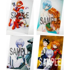 Yoshiyuki Sadamoto Neon Genesis Evangelion A4-Size Acrylic Art Board