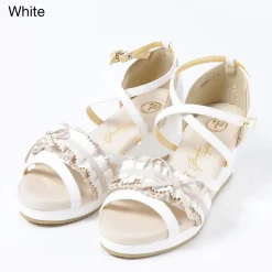 YOSUKE 2015SS Macaroon Frilled Sandals