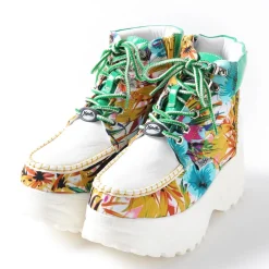 YOSUKE USA Thick Soled High Cut Sneakers