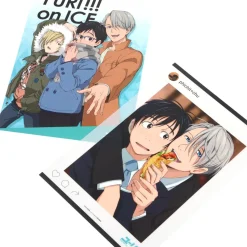 Yuri!!! on Ice Anime Mini Clear Posters