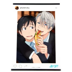 Yuri!!! on Ice Anime Mini Clear Posters