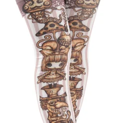 Zettairyoiki Alice's Tea Party Thigh-High Tights