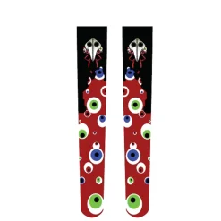 Zettairyoiki Crow Mask Thigh-High Tights
