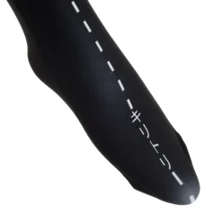 Zettairyoiki Cut Along the Line Knee-High Tights (Black)
