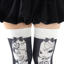 Zettairyoiki Flora Thigh-High Tights