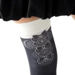 Zettairyoiki Flora Thigh-High Tights
