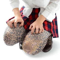 Zettairyoiki Leopard Thigh-High Tights