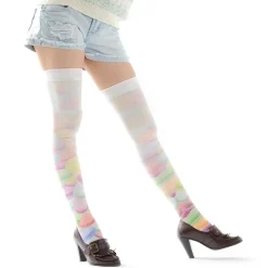 Zettairyoiki Macaroon Thigh-High Tights