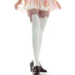 Zettairyoiki Mint Chocolate Thigh-High Tights