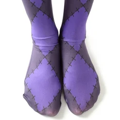 Zettairyoiki Patched-Up Thigh-High Tights