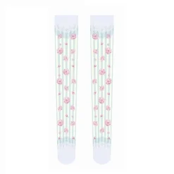 Zettairyoiki Sakura Bunny Blue Thigh-High Tights