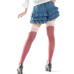 Zettairyoiki Strawberry Chocolate Thigh-High Tights